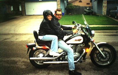 Taking little sis out for a spin